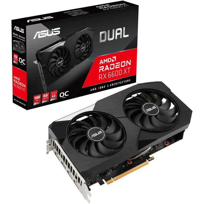 Placa Video ASUS AMD Radeon™ RX 6600 V2 Dual