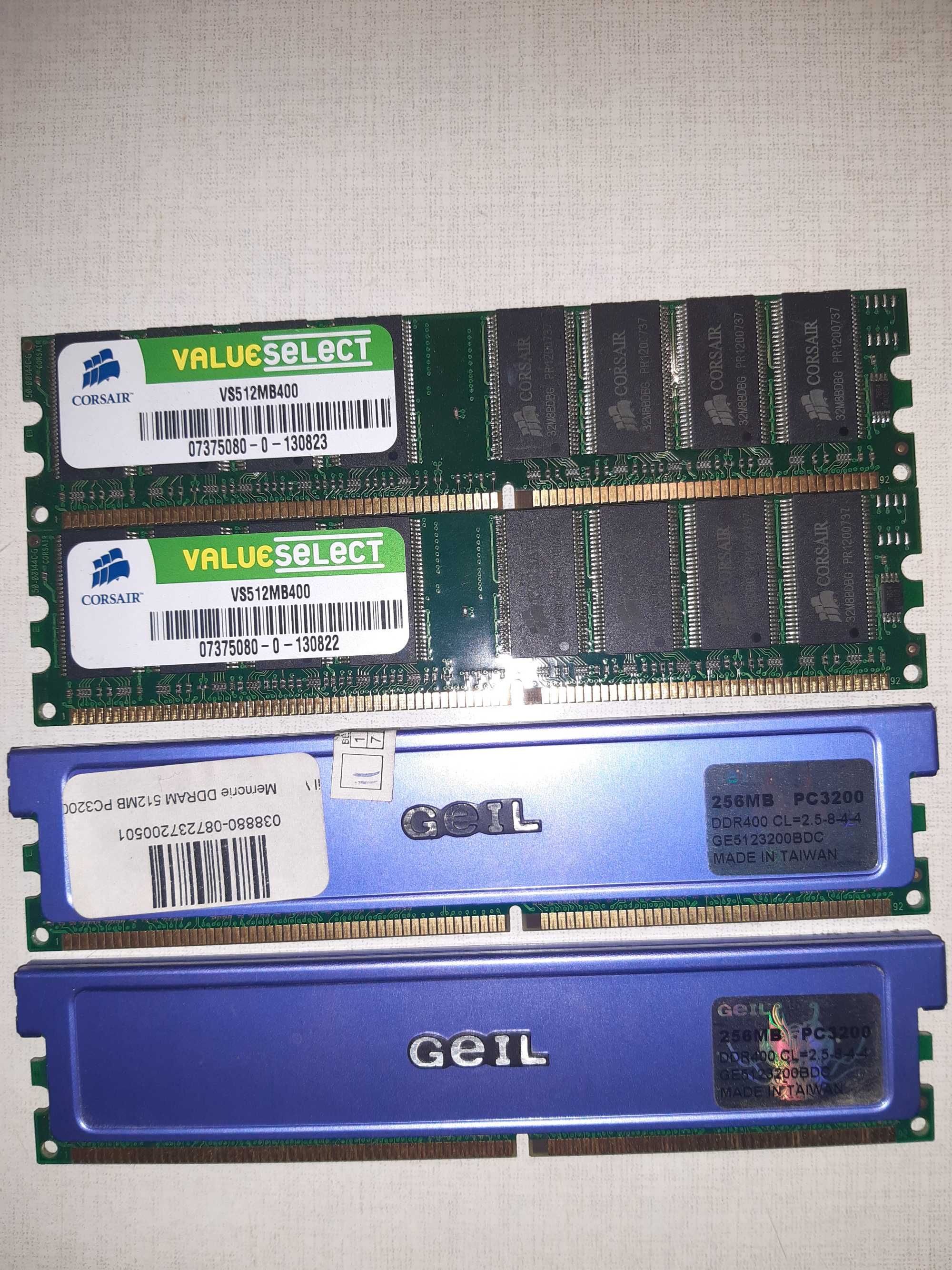 componente PC anii 2005, sursa, DVD RW, placi video, memorii RAM