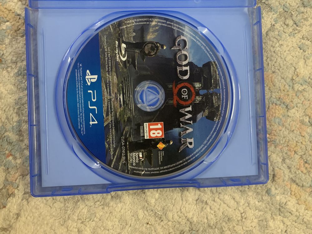 GOT OF WAR PlayStation 4 , на другую игру