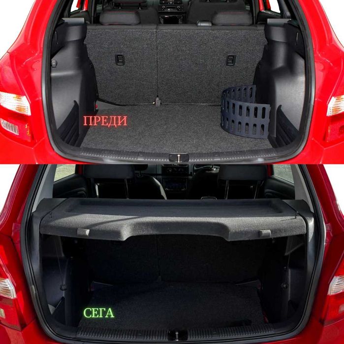 Кора за багажник на SKODA FABIA II 2006 - 2014 (НОВА)