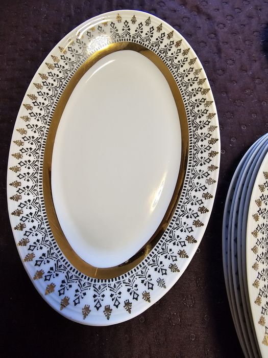 Комплект 6 бр  ретро/винтидж чинии