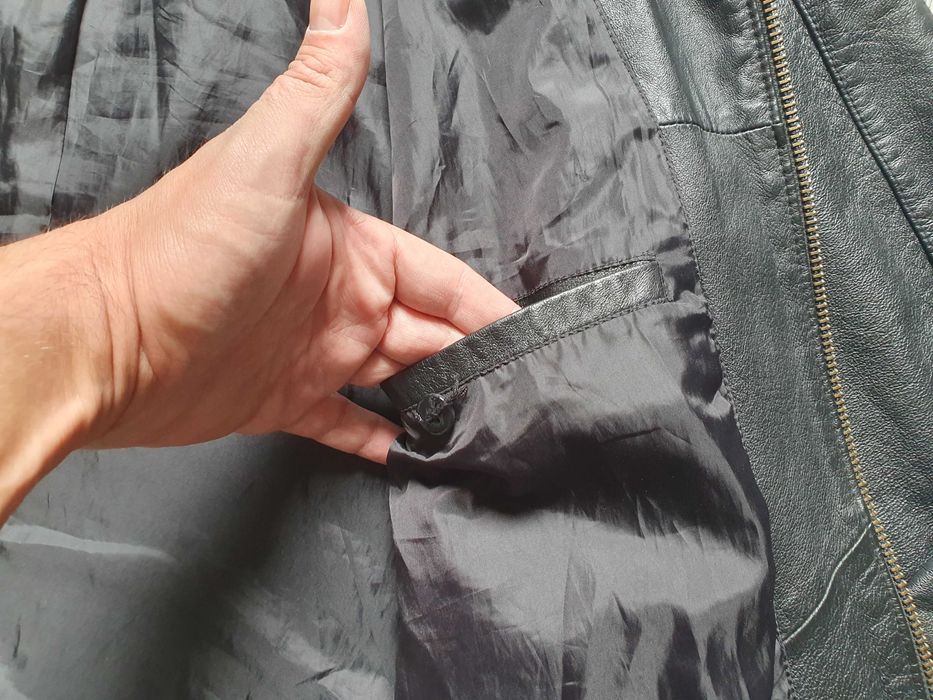 Geaca de piele naturala DIVIDED - Marimea XL