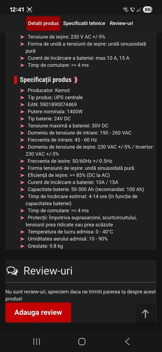 Ups Kemot Prosinus 2000