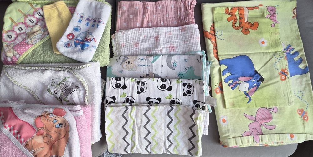 Бебешки хавлийки и пелени