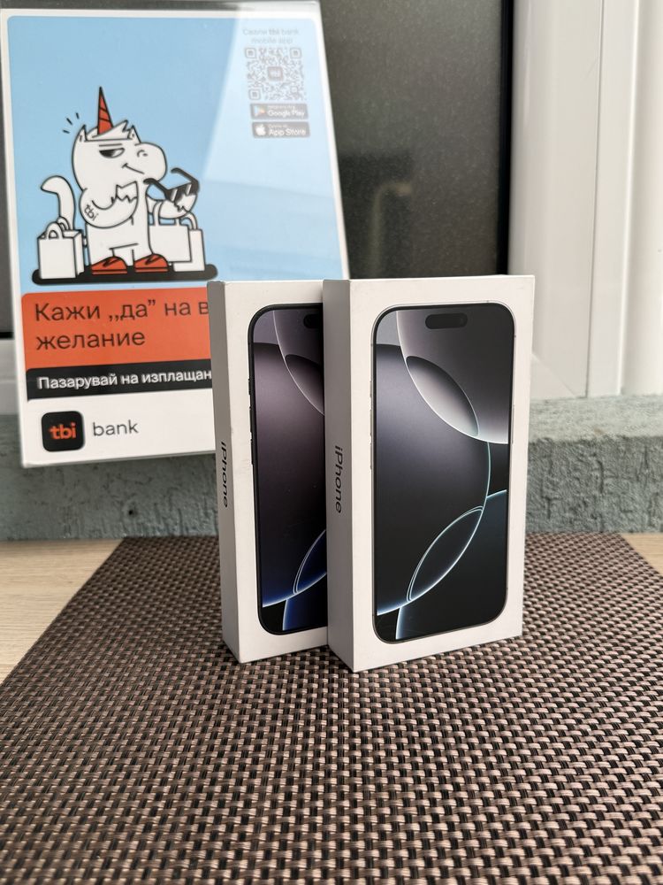НОВИ! 256Gb *ЛИЗИНГ* iPhone 16 Pro Black White Titanium /Айфон Гаранц