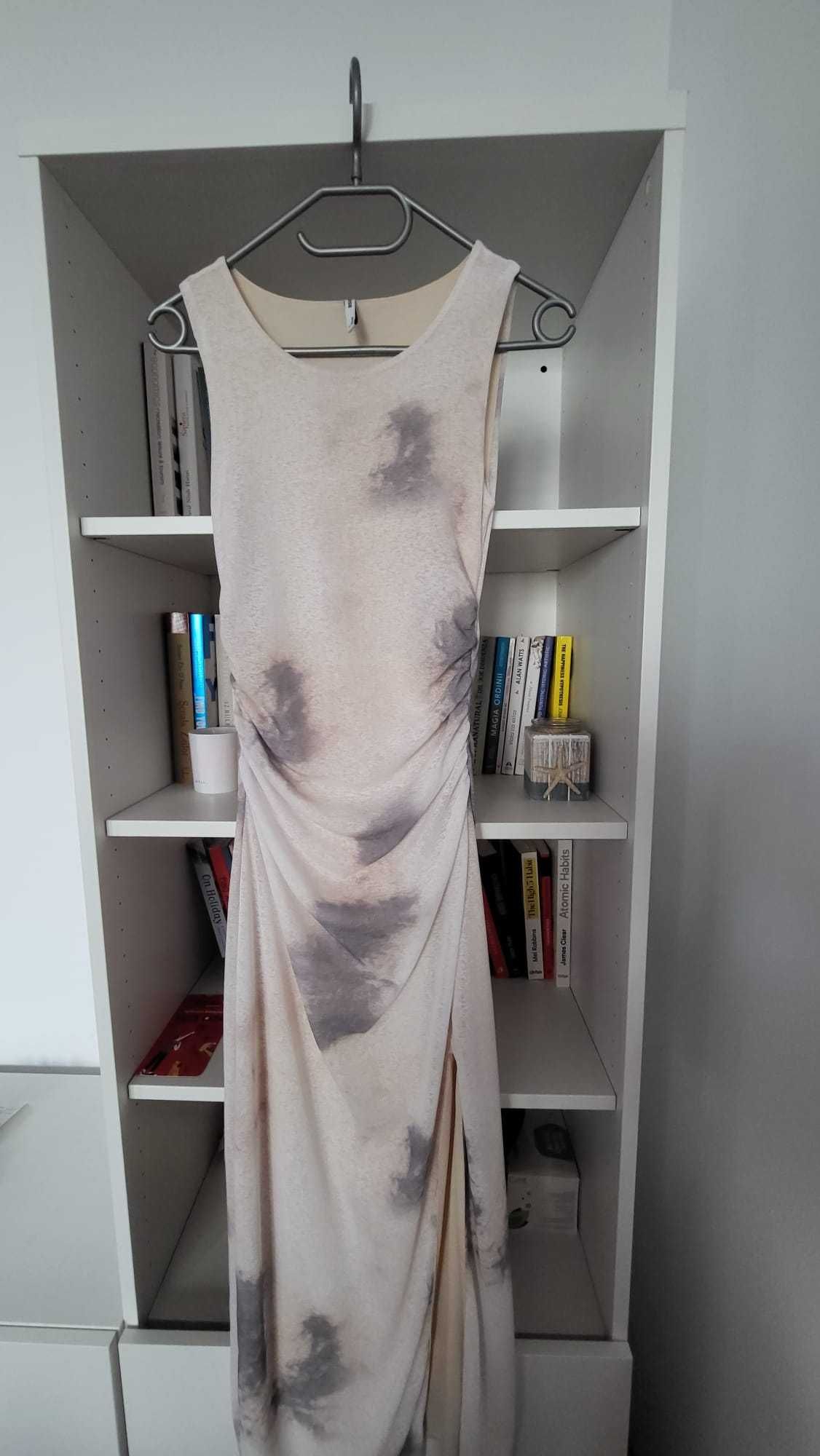 Rochie lunga House cu imprimeu marimea S (corespunde cu un XS)