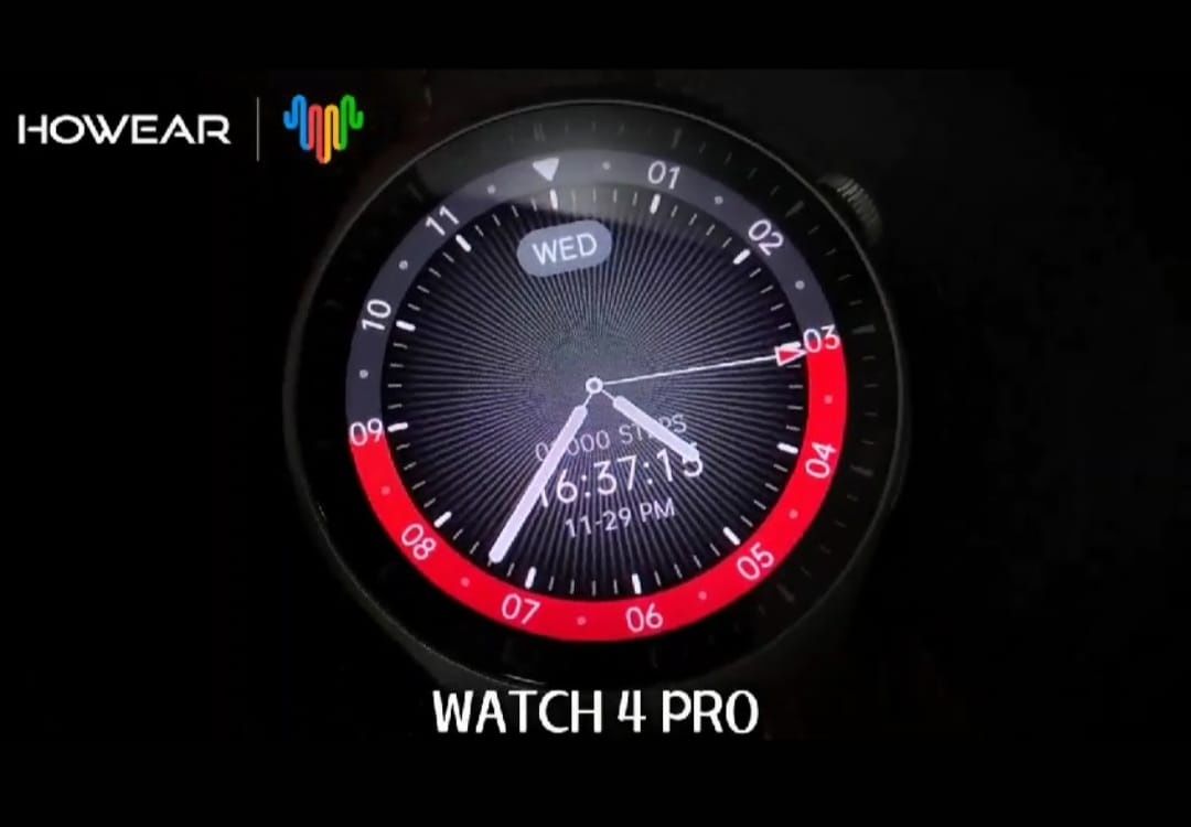 Watch 4 Pro Howear NFC GPT чат звонки давление пульс уведомления режим