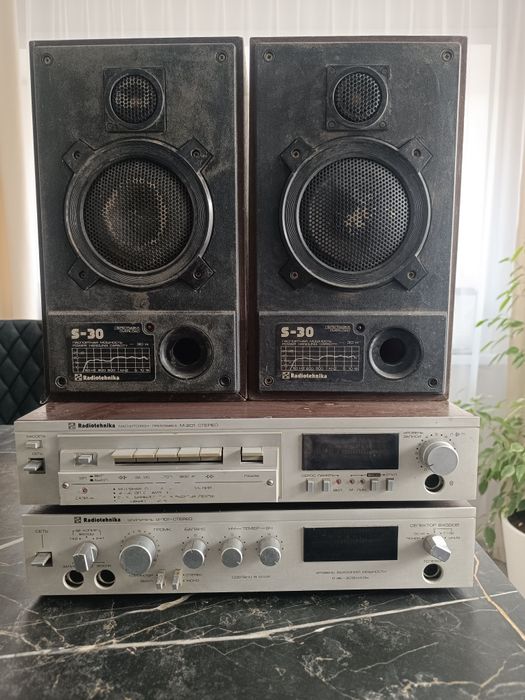 Советский магнитофон Radiotehnika