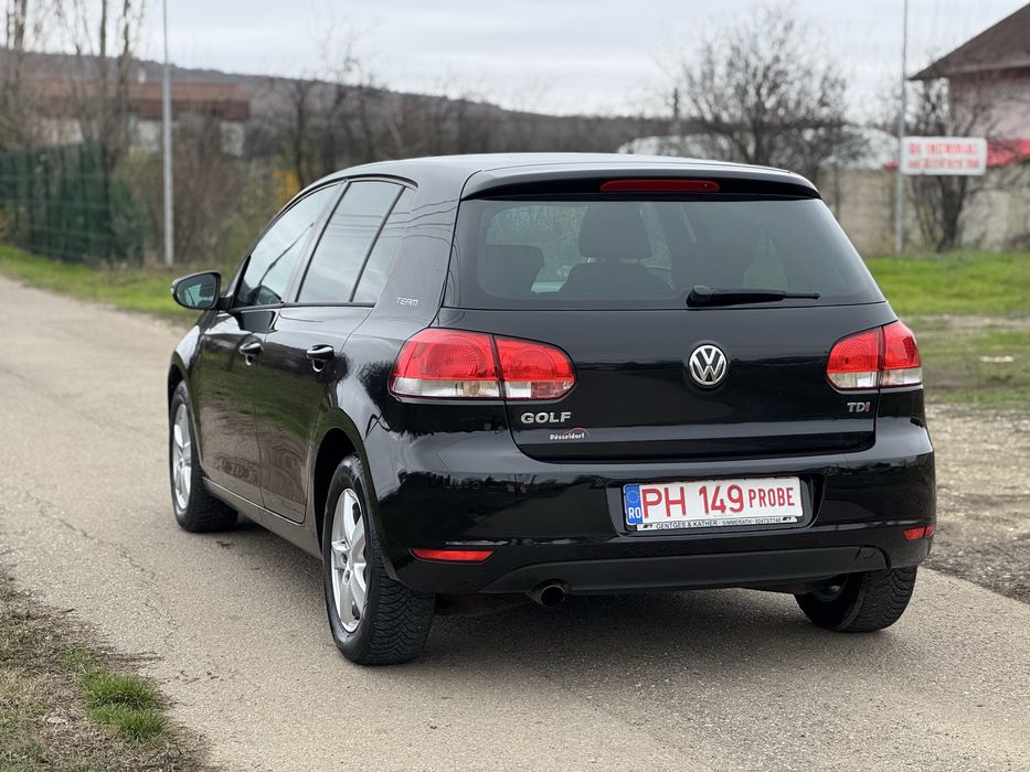 VW GOLF 6 TEAM 1.6 TDI / 2011 / Euro 5 / Climatronic / Posibil rate