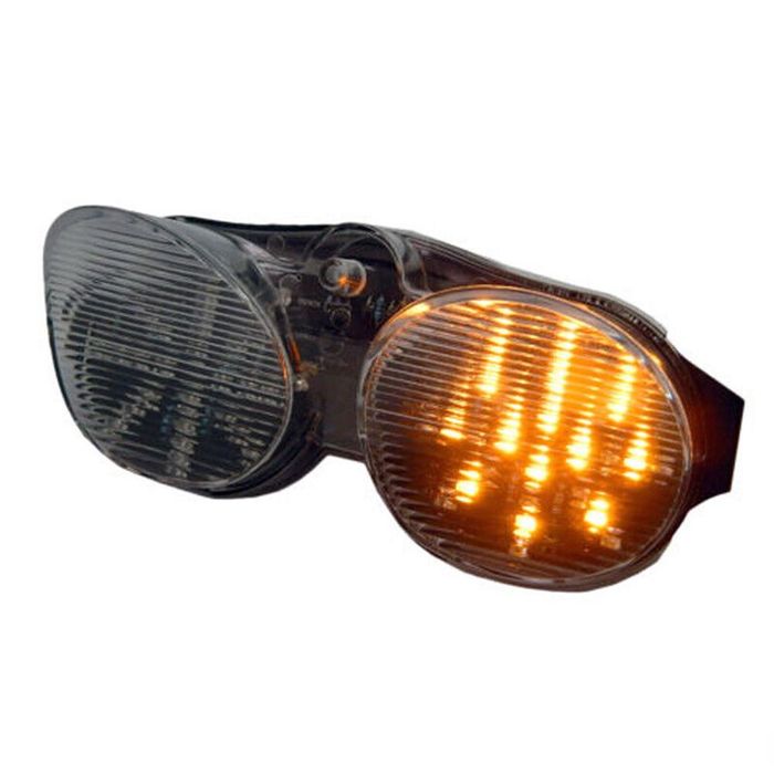 Stop Spate Led Fumuriu Yamaha R6 2001-2002 cu semnalizari A068
