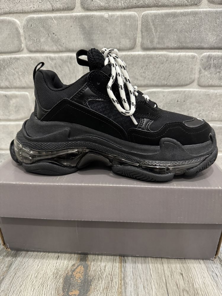 Balenciaha Triple S Black Clear Sole 36-45