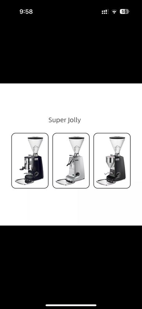 Coffe bean single dose hopper