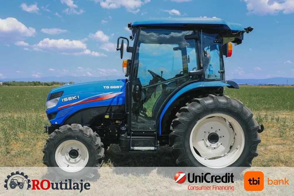 Tractor nou Iseki 4x4 japonez, eligibil fonduri europene și leasing