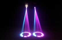 Mini led spot beam,Moving head spot led 75w (4bucati cu tot cu case)