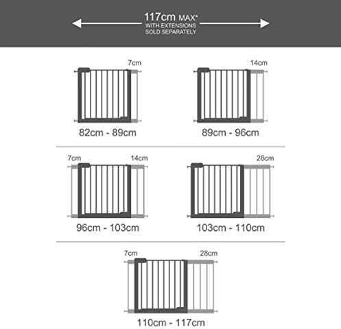 Lindam Munchkin ,Extensie poarata de siguranță Sure Shut ,14 cm, alb