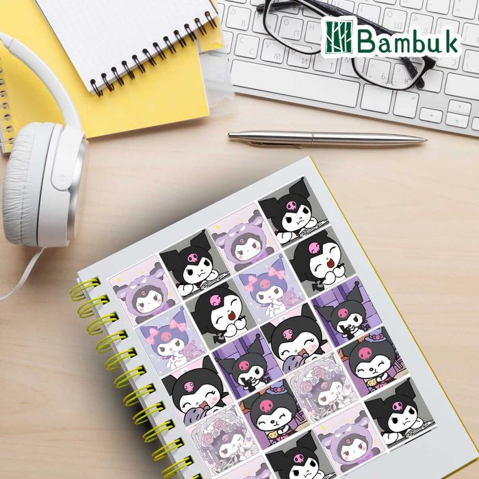 Декоративно тиксо, тип уоши "Dark Kuromi“