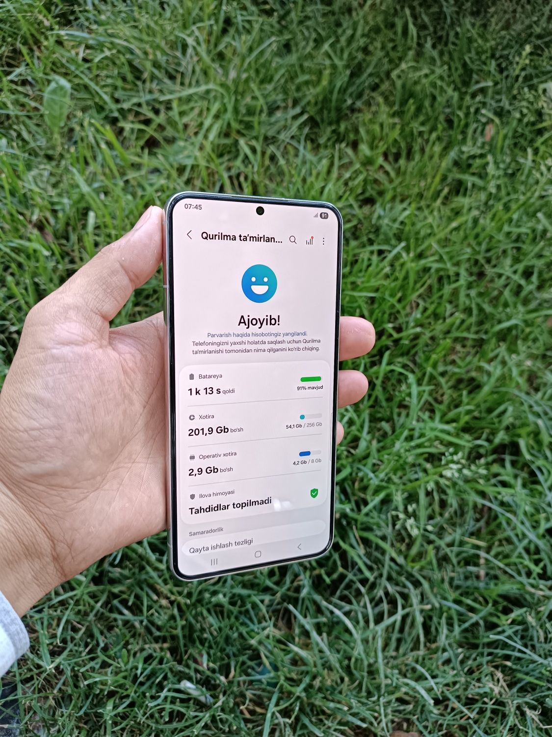 Samsung S22 Plus 5G Snapdragon 8 gen 1. IMEI oʻtgan