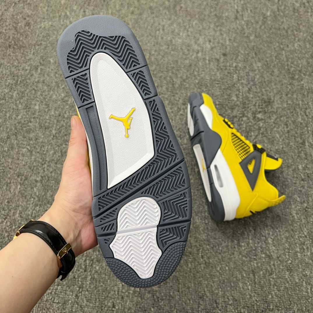 Air Jordan 4 Yellow Thunder NOU 36-44 [Verificare Colet]