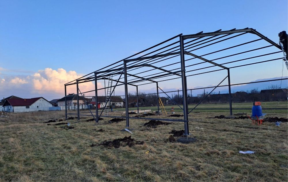Construim hale metalice din europrofile oferim certificat
