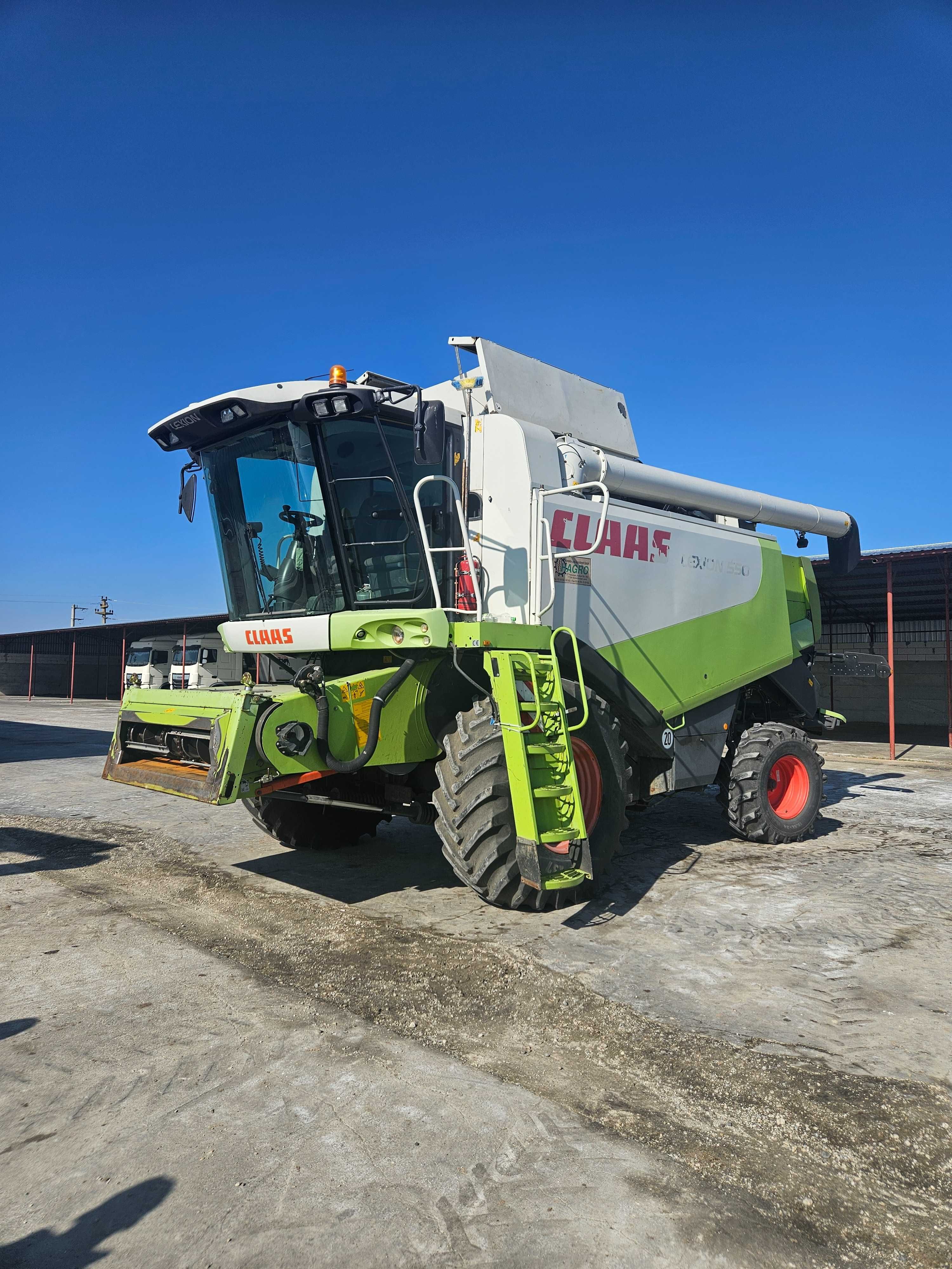 Claas lexion 550