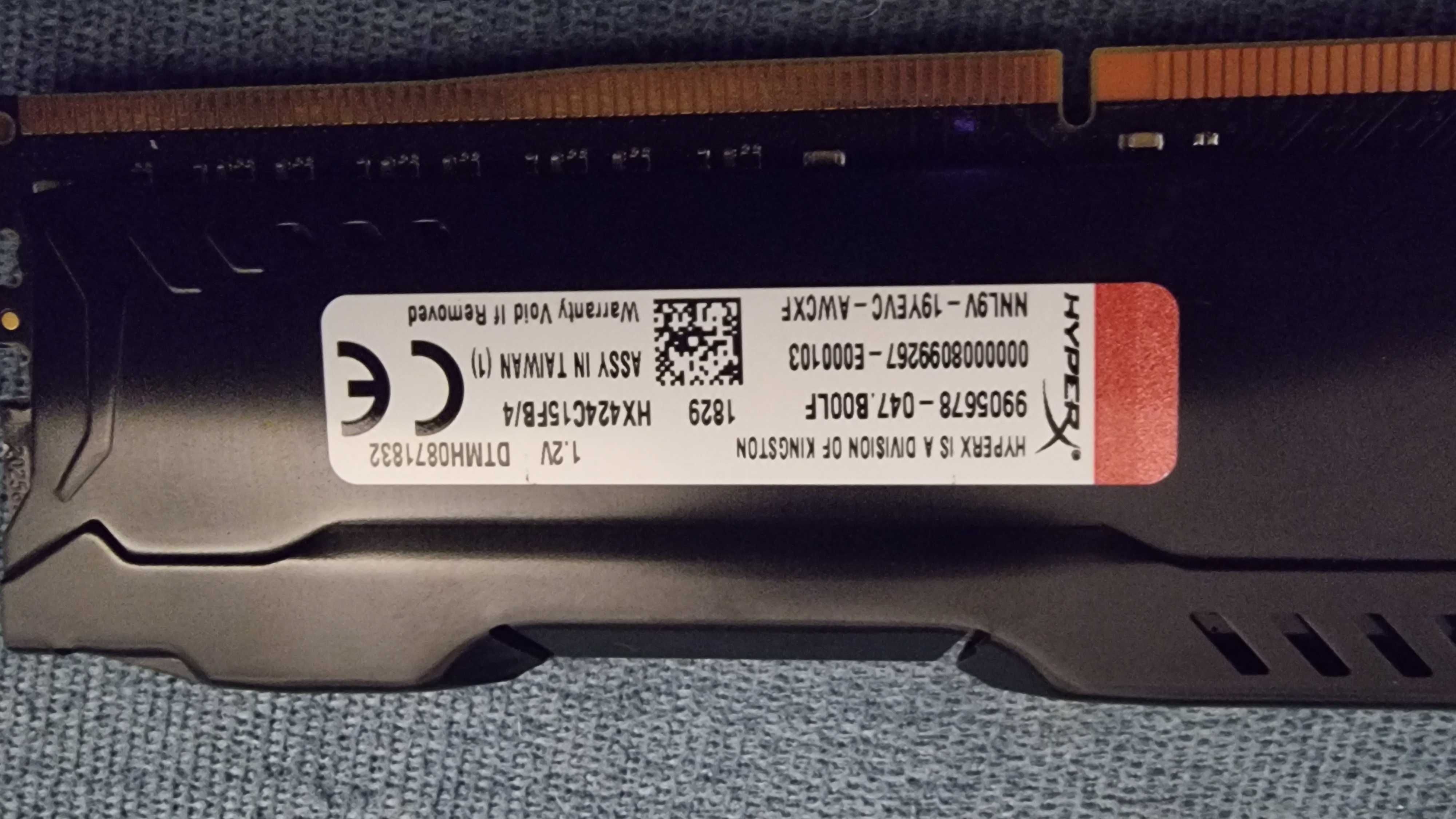 Kingston HyperX Fury DDR4 8GB – funcțional, testat