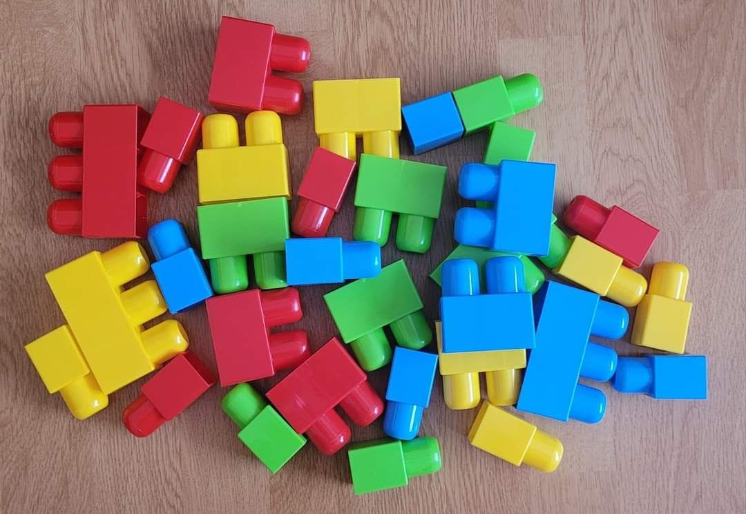 Cuburi de construcţii Maxi Blocks (32 piese)