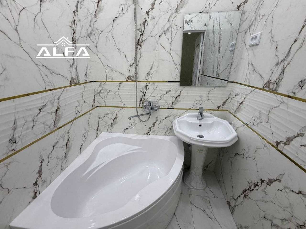 5 xonali qilingan 65m² 1-qavat +