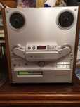 Magnetofon AKAI GX-747 LED Silver, excelent (2)
