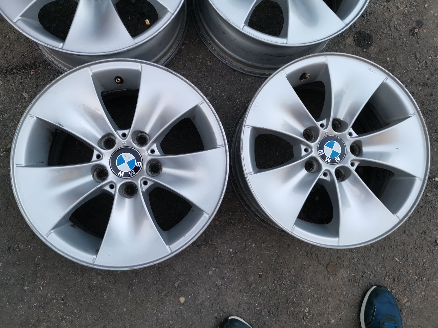 Set 4 jante aliaj pe 16 țoli originale de BMW 5x120