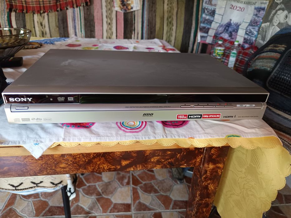 Sony DvD rekorder 160gb