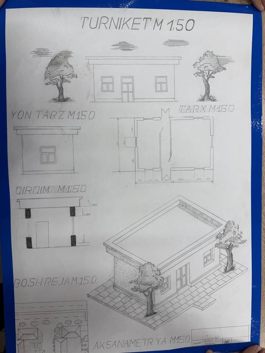 chizish xizmati student uchun / нарисую чертеж под заказ для студентов