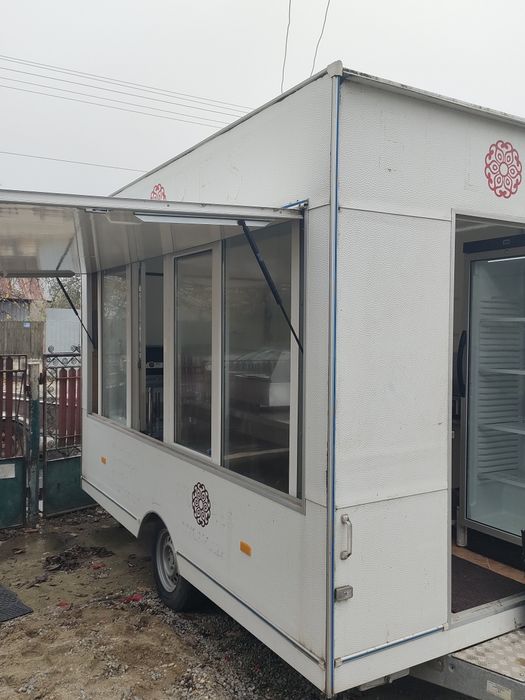 Rulota comerciala, rulota fast-food impecabila pentru afacere inediata