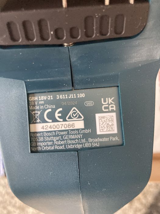 Нов перфоратор Bosch GBH18v-21