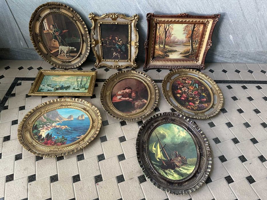 Старинные Предметы Рога Прялки