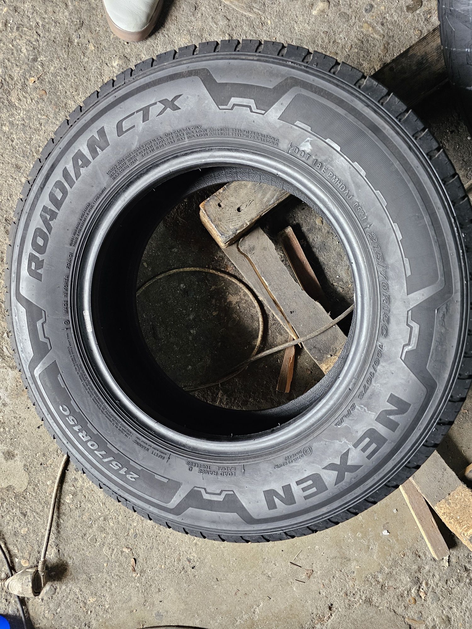 4 anvelope vara 215 70 15C Nexen 2021 7mm