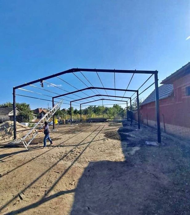 Accept. Variante. Auto Vand hale și structuri metalica conține:
Stâlpi