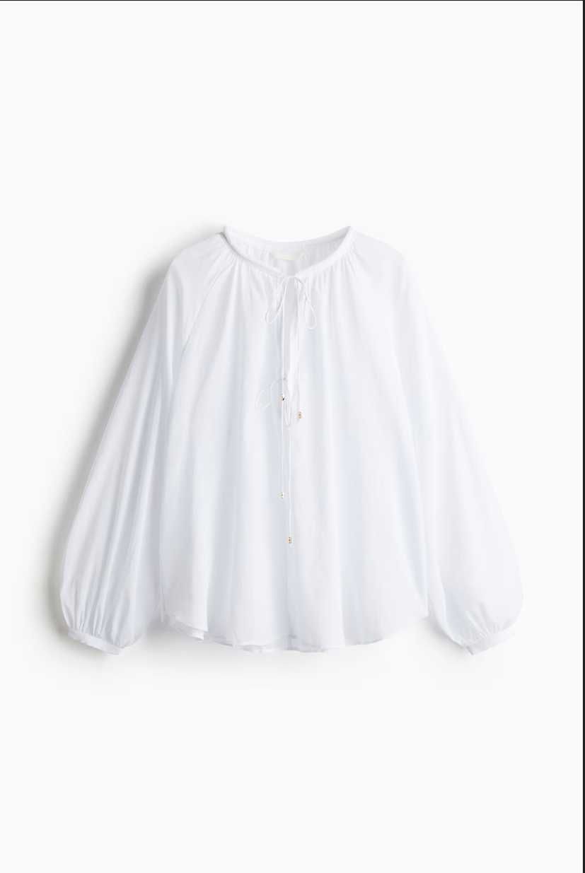 Новые блузки /рубашки хлопок /лен H&M, размер XL (54/60)
