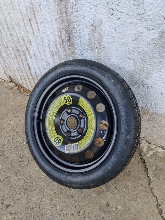 Roata rezerva slim 125 70 R16 Audi Skoda Volkswagen Seat Mercedes