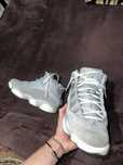 Jordan 6 rings grey wolf