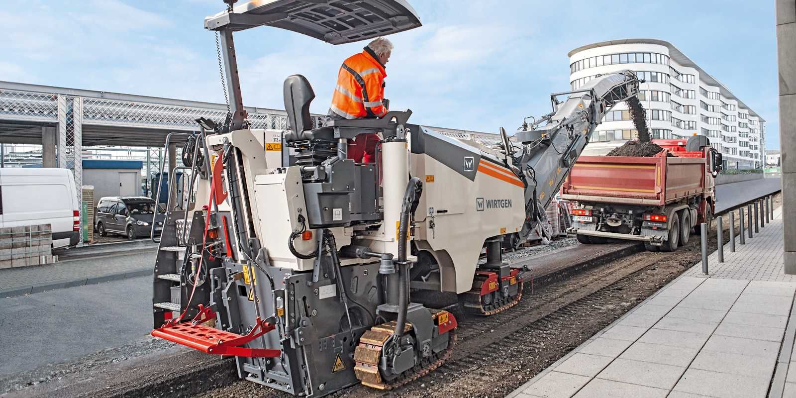 Дорожная фреза wirtgen, услуги фрезы дорожной