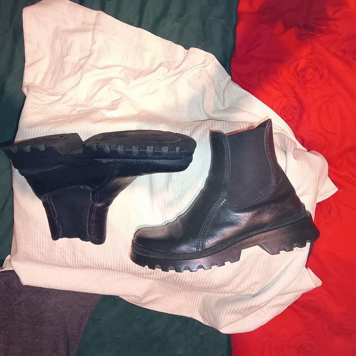 Ghete piele naturala Hugo Boss