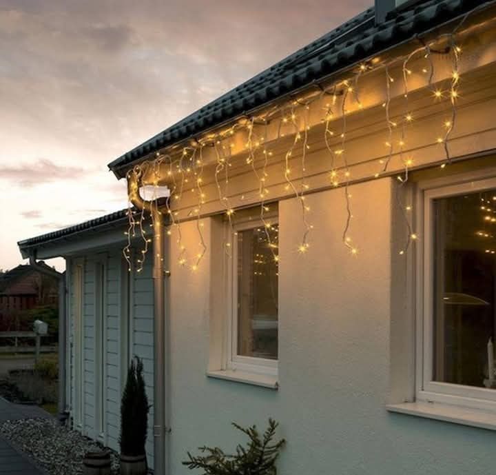 12метра -25Метра Висящи Коледни Лампи ТИП Завеса
Екстериор/ Интериор