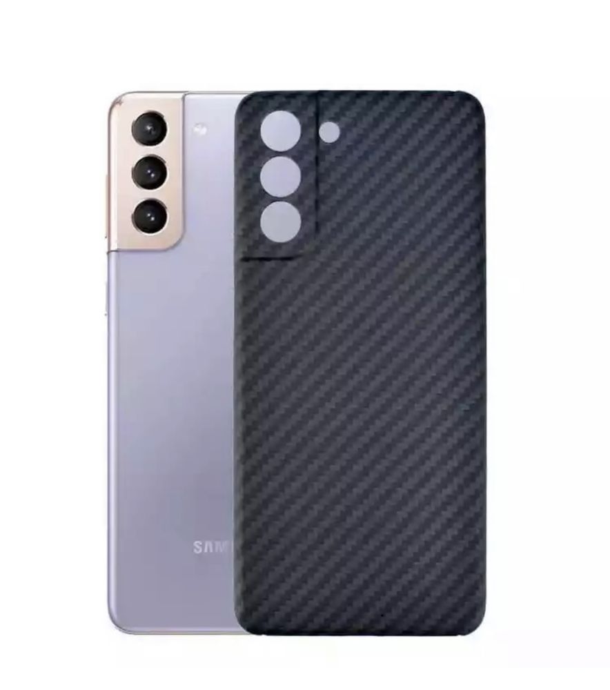 Husa Samsung S21 S22 S23 S24 Plus Ultra Slim Silicon Carbon Cam Safe