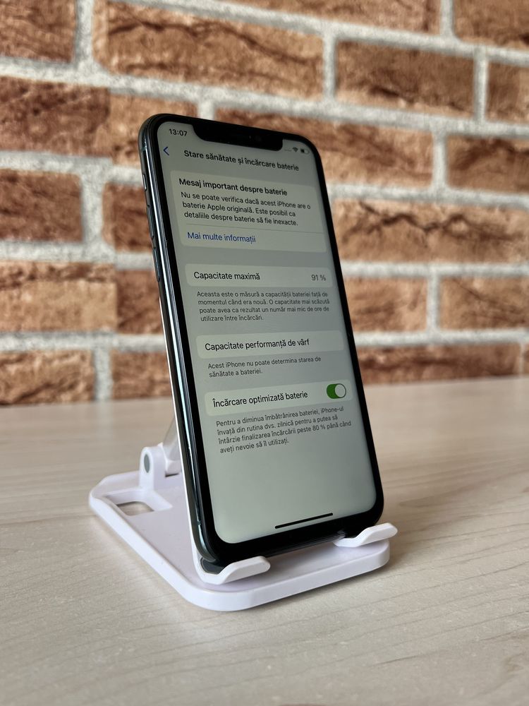 iPhone 11 Pro Green 64 Gb 91% Bateria.
