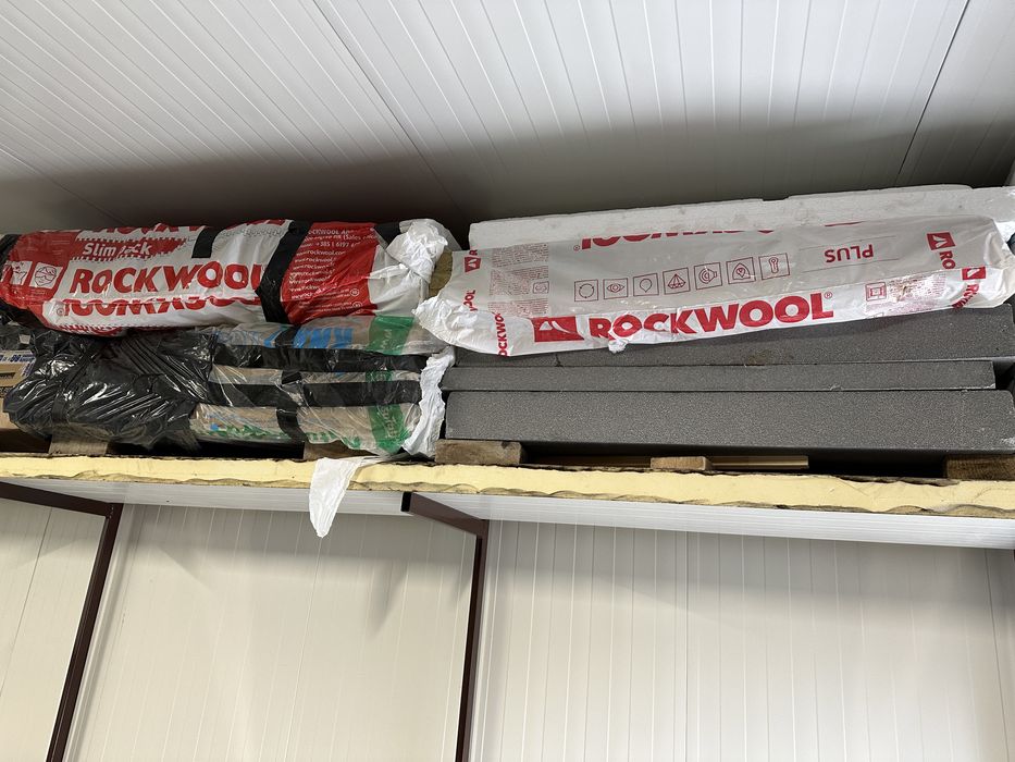 Каменна вата Rockwool и стъклена вата