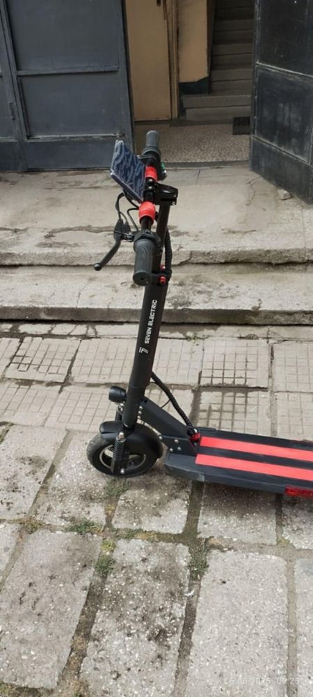 Тротинетка Seven Electric чисто нова с ключ 49Км