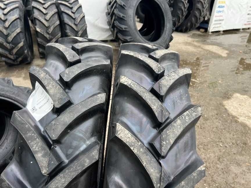 Anvelope noi 11.2-24 cu 8 pliuri marca OZKA pentru tractor fata