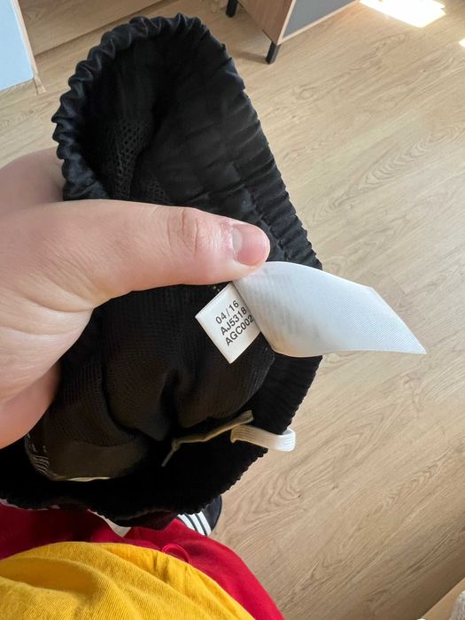 Pantalon track adidas baggy noi