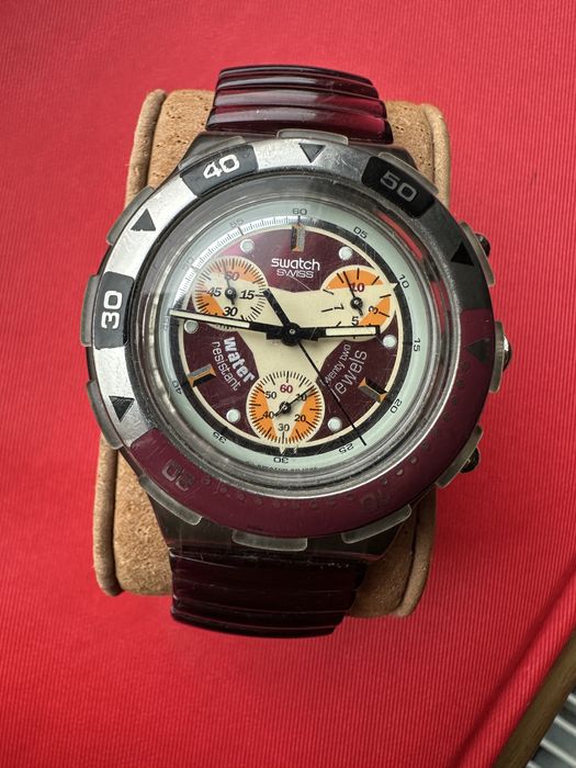 Ceas Swatch aqua chrono ,, Slammer’’