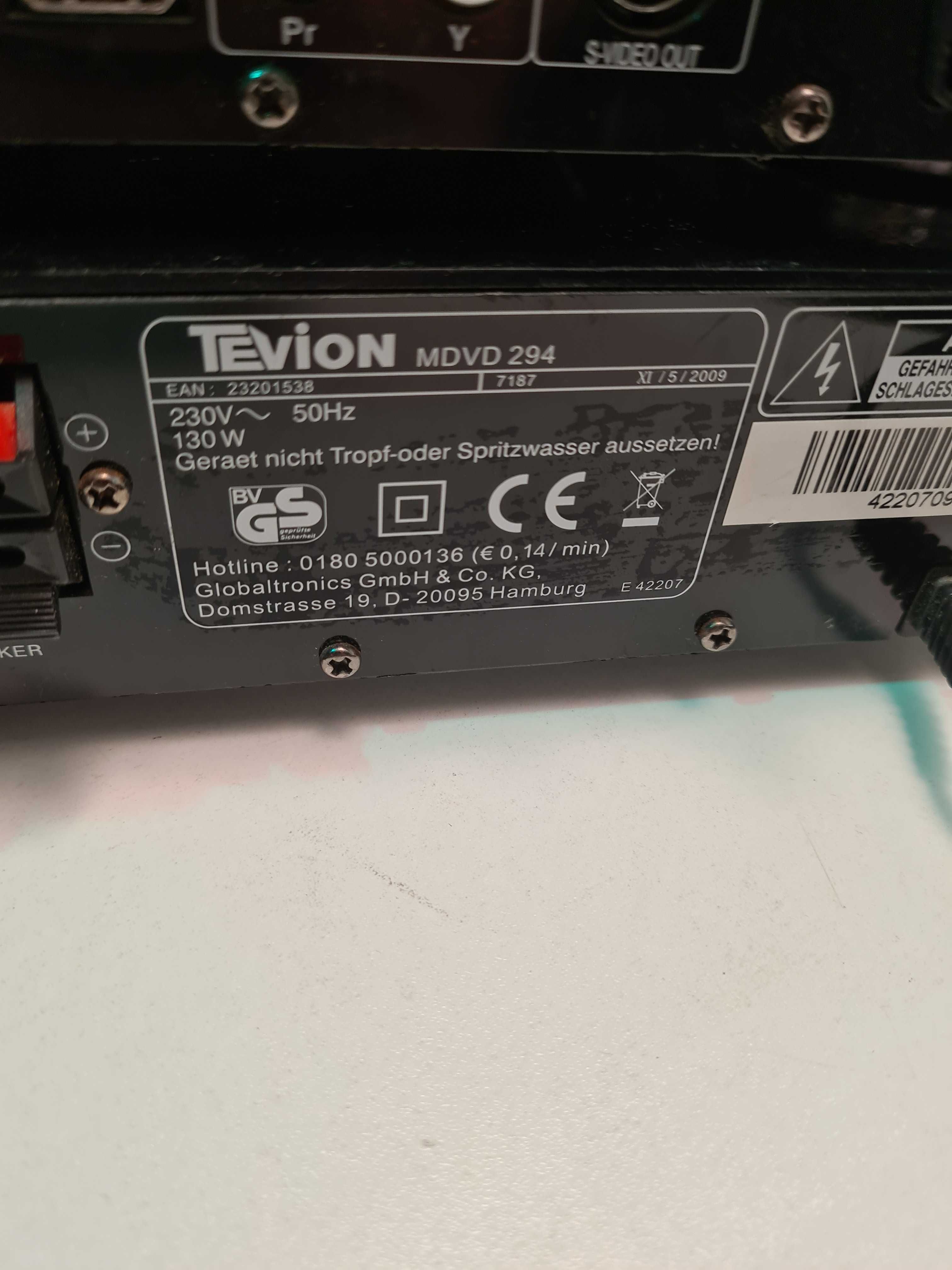 Defect Linie DVD Tevion MDVD 294